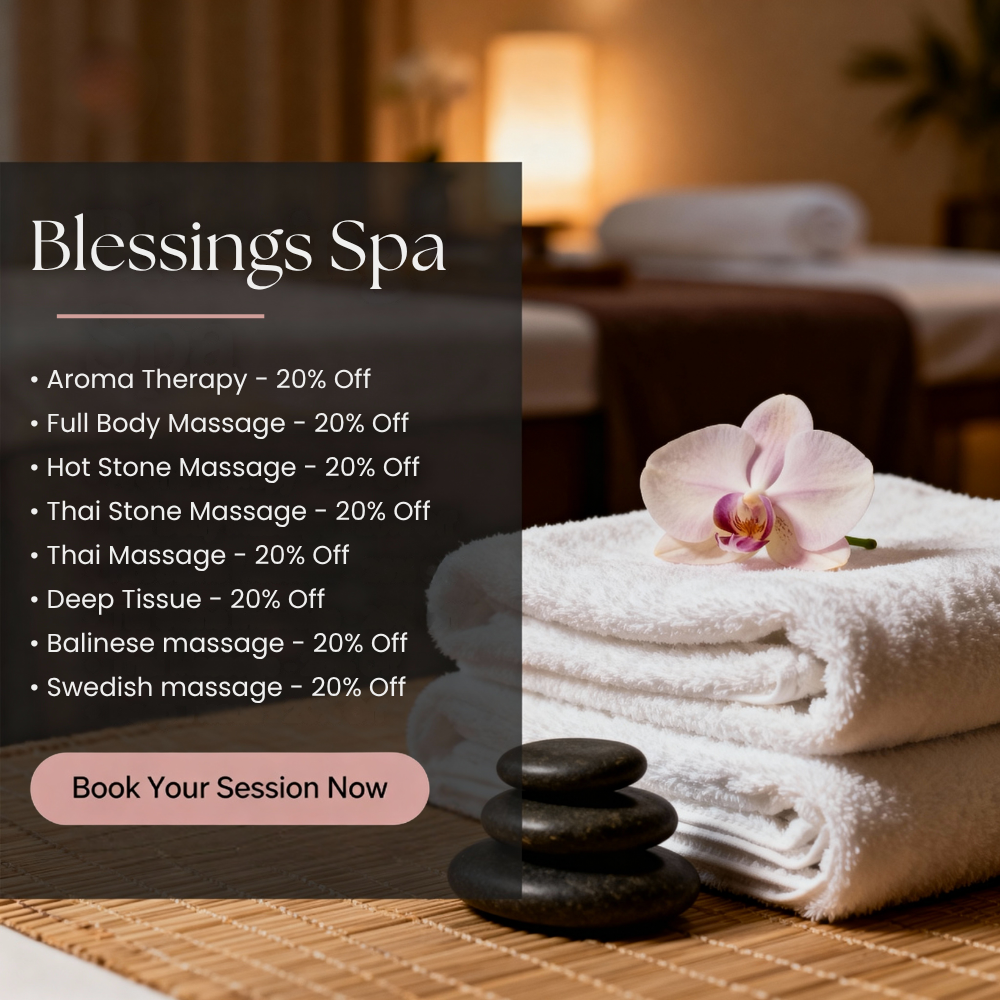 Blessings Spa Special Offers - Mobile
